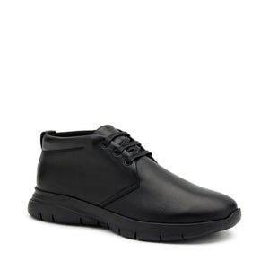 FRAU 09L2 DESERT BOOT IN PELLE CON SUOLA XL® NERO