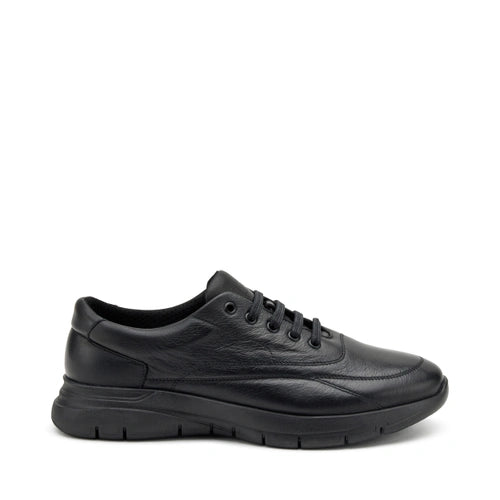 FRAU 09L3 SNEAKER IN PELLE CON SUOLA XL® NERO