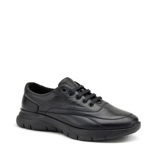 FRAU 09L3 SNEAKER IN PELLE CON SUOLA XL® NERO