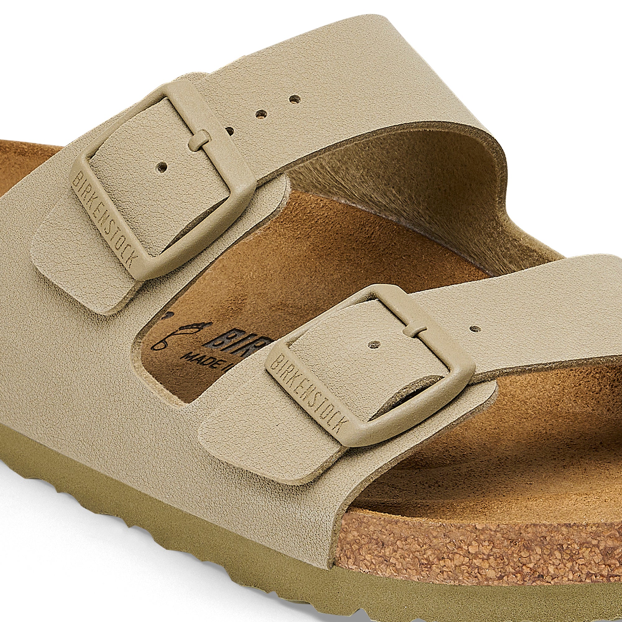 Birkenstock 1027697 arizona birko-flor faded khaki