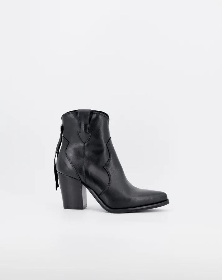 Stelio Malori 1045 stivaletto donna in pelle nero