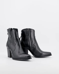 Stelio Malori 1045 stivaletto donna in pelle nero