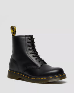 Dr Martens Stivali stringati 1460 in pelle smooth black