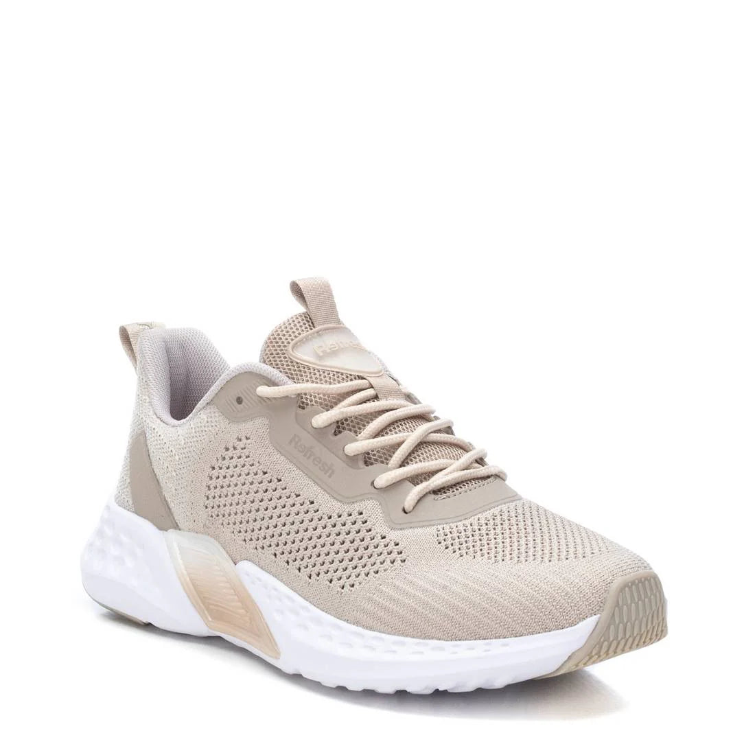 Refresh 17171504 sneaker donna in tessuto tecnico beige