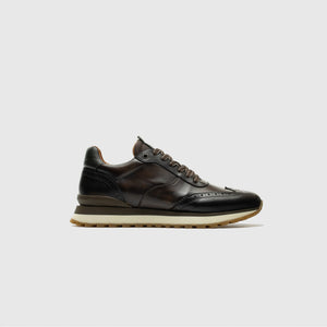 Ambitious 13139 sneakers uomo Park Brogue Runner moro