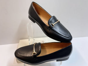 POEME BR12 MOCASSINO DONNA CON MORSETTO IN PELLE NERO