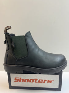 Shooters S3634-06 stivaletto chelsea uomo black/green