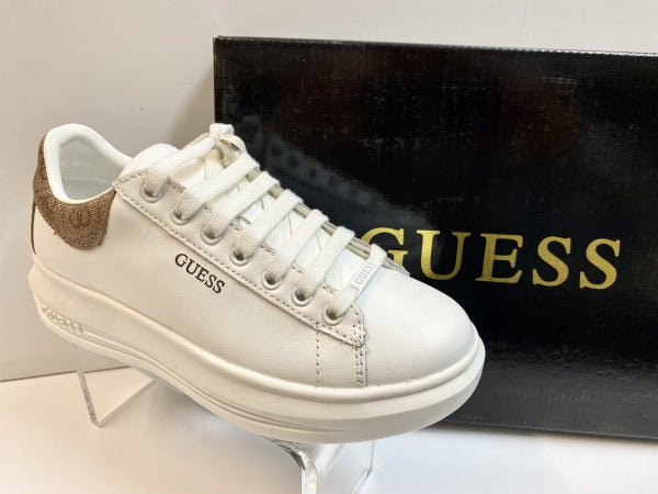 GUESS FL7VIB SNEAKERS DONNA IN PELLE WHITE