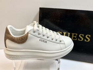 GUESS FL7VIB SNEAKERS DONNA IN PELLE WHITE