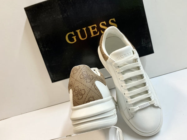 GUESS FL7VIB SNEAKERS DONNA IN PELLE WHITE