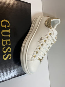 GUESS FL7RNO SNEAKERS DONNA WHITE/GOLD