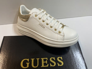 GUESS FL7RNO SNEAKERS DONNA WHITE/GOLD