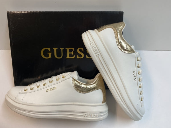 GUESS FL7RNO SNEAKERS DONNA WHITE/GOLD