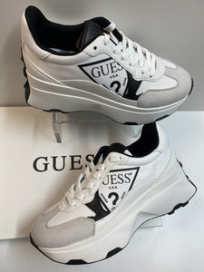 GUESS FL7C4B SNEAKERS DONNA WHITE/BLACK