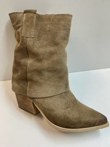 Loca 241 Stivali 3/4 in pelle scamosciata taupe