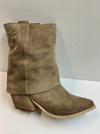 Loca 241 Stivali 3/4 in pelle scamosciata taupe