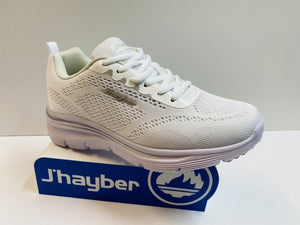 J'Hayber ZS611382 sneakers dona in tessuto bianco