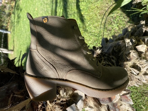 Jungla 7512 stivaletto stringato donna in pelle tundra kaki