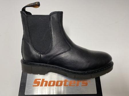 Shooters S190-01 stivaletto chelsea uomo in pelle black