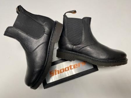 Shooters S190-01 stivaletto chelsea uomo in pelle black