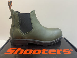 Shooters S3634-06 stivaletto chelsea uomo green/black