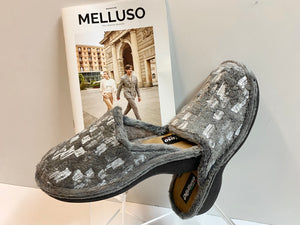 Melluso PD414 pantofola donna in tessuto antracite