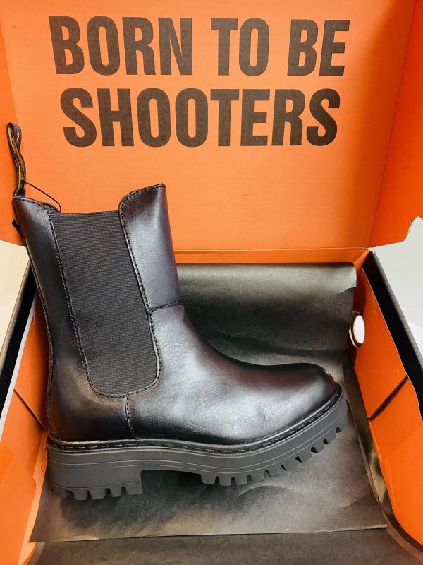 Shooters S1116-01 stivaletto chelsea donna nero