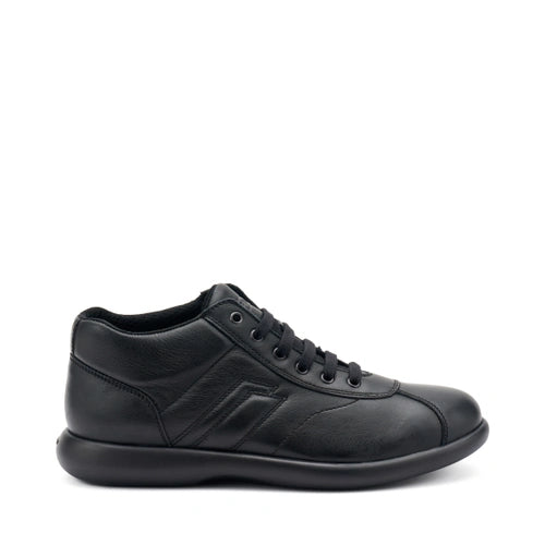 Frau 27N4 smeaker casual alta in pelle nero