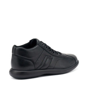 Frau 27N4 smeaker casual alta in pelle nero