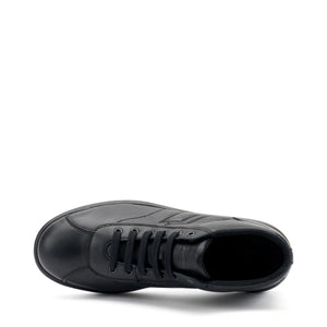 Frau 27N4 smeaker casual alta in pelle nero