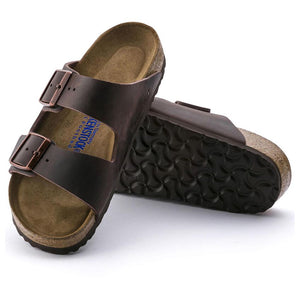 Birkenstock 0452763 Arizona plantare morbido pelle oliata habana