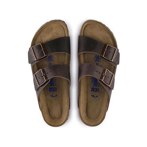 Birkenstock 0452763 Arizona plantare morbido pelle oliata habana