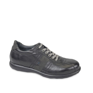 Valleverde 49801 sneaker uomo in pelle nero