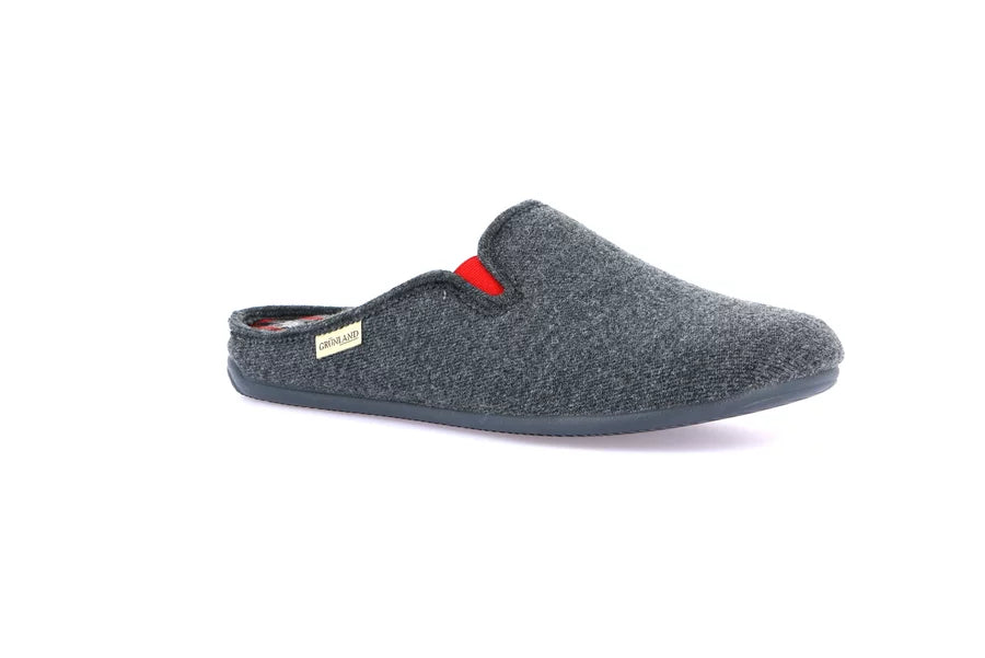 Grunland CI2678 Calda Ciabatta invernale da uomo | ORMI grigio