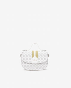 Nero Giardini E543934D Borsa a Mano da Donna in Materiale Tecnico bianco