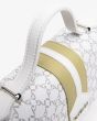 Nero Giardini E543934D Borsa a Mano da Donna in Materiale Tecnico bianco