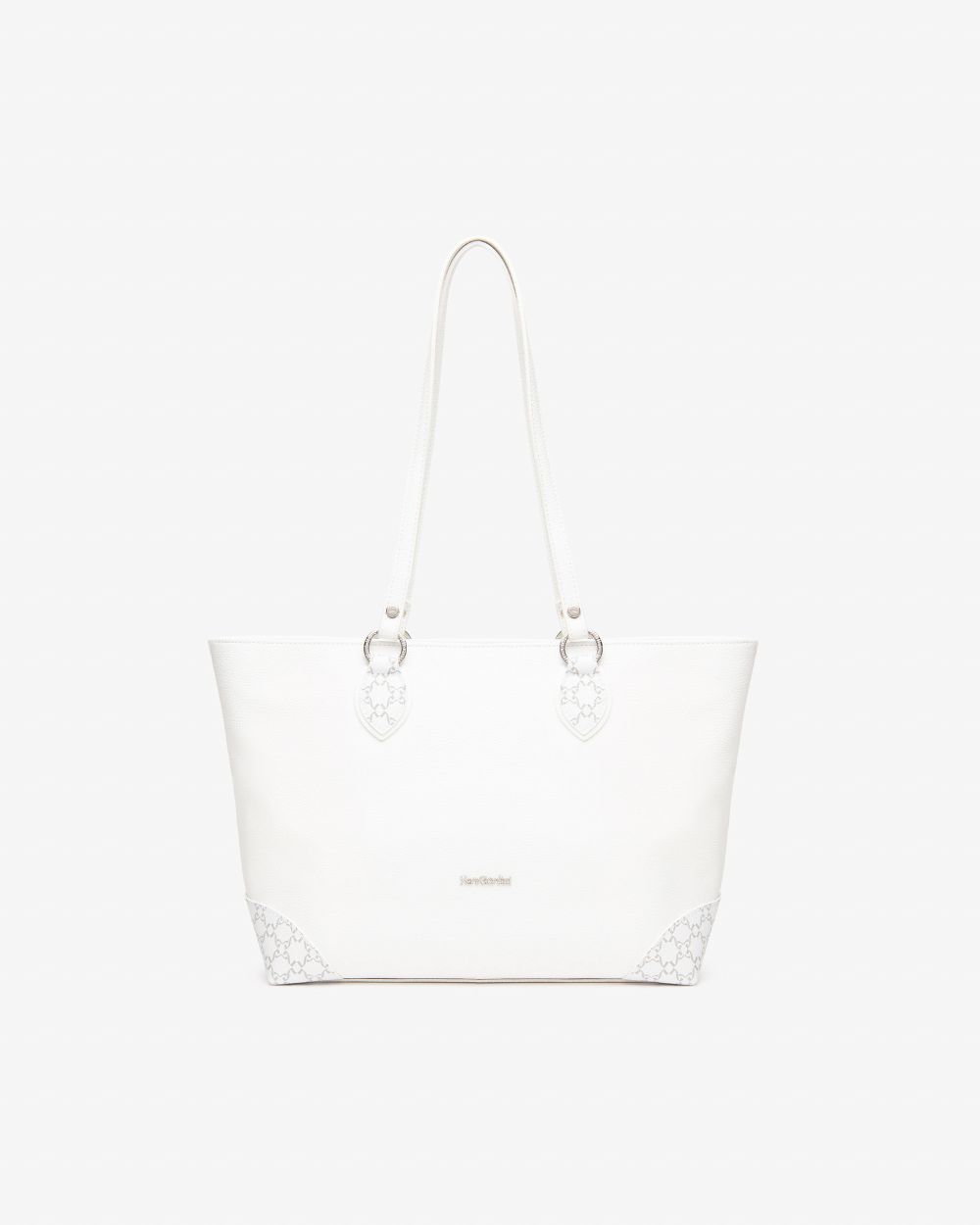 Nero Giardini E543951D Borsa Tote da Donna in Materiale Tecnico bianco