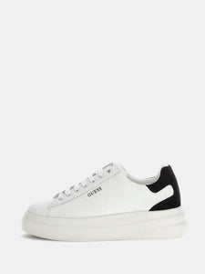 Guess FLJELB LEA12 Elbina sneakers donna white/black