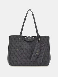 Guess HWEBG8 39023 Shopper Eco Brenton 4G Logo coal logo