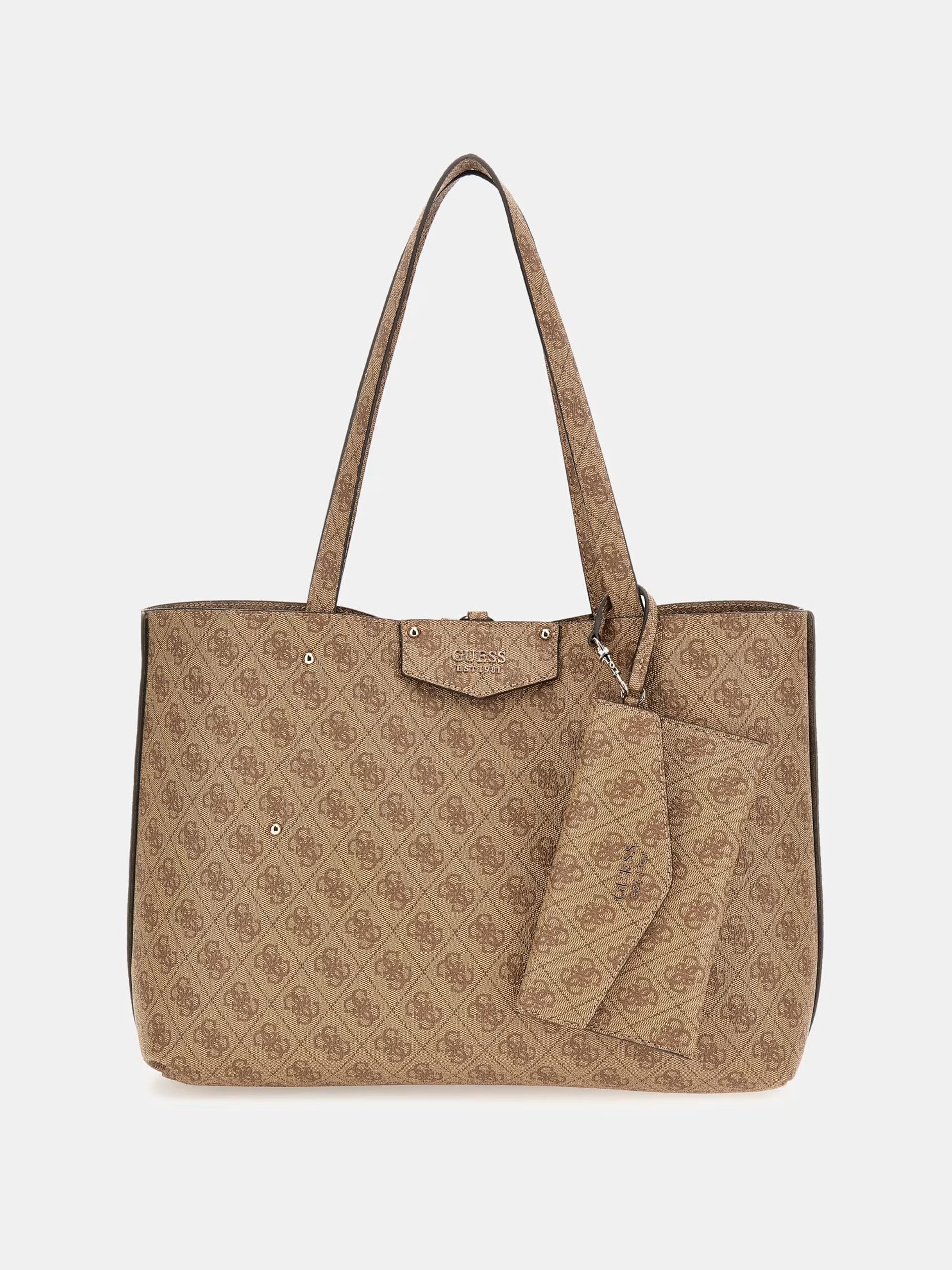 Guess HWEBG8 39023 Shopper Eco Brenton 4G Logo latte logo