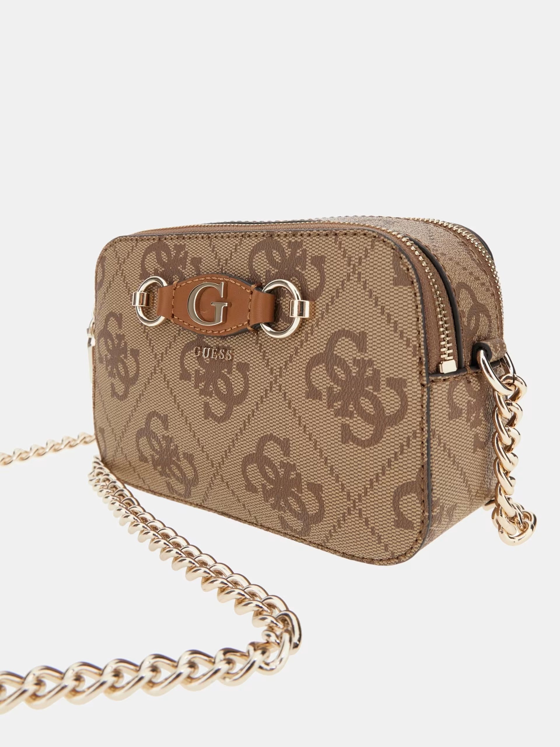 Guess HWOS86 54140 Mini tracolla Izzy 4G logo latte logo