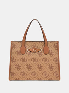 Guess HWOS86 54220 Borsa a mano Izzy 4G logo latte logo