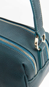 NERO GIARDINI I343021D BORSA A SPALLA D DONNA IN MATERIALE TECNICO PETROLIO