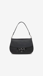 NERO GIARDINI I343522D BORSA A TRACOLLA DA DONNA IN PELLE NERO