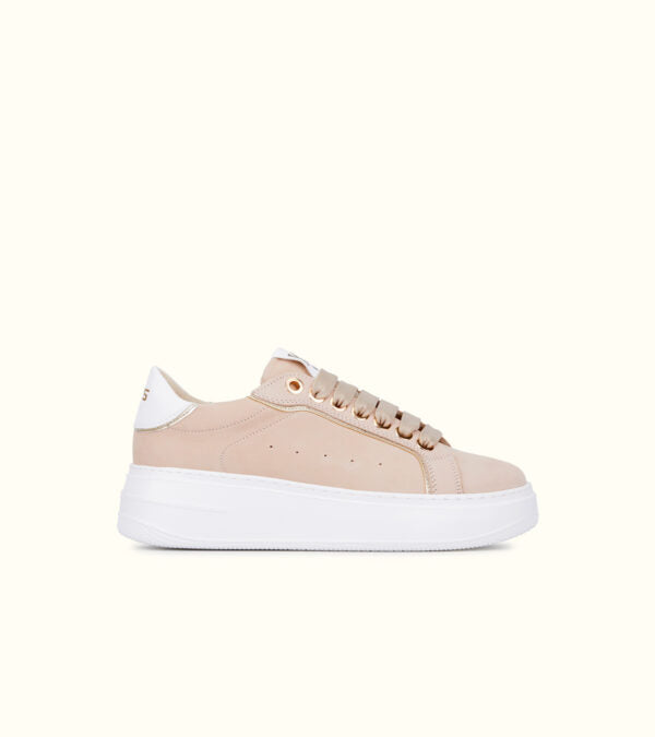 Keys K-10524 sneakers in pelle beige