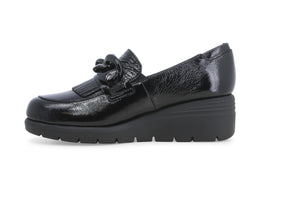 Melluso K55272W mocassino donna in vernice nero