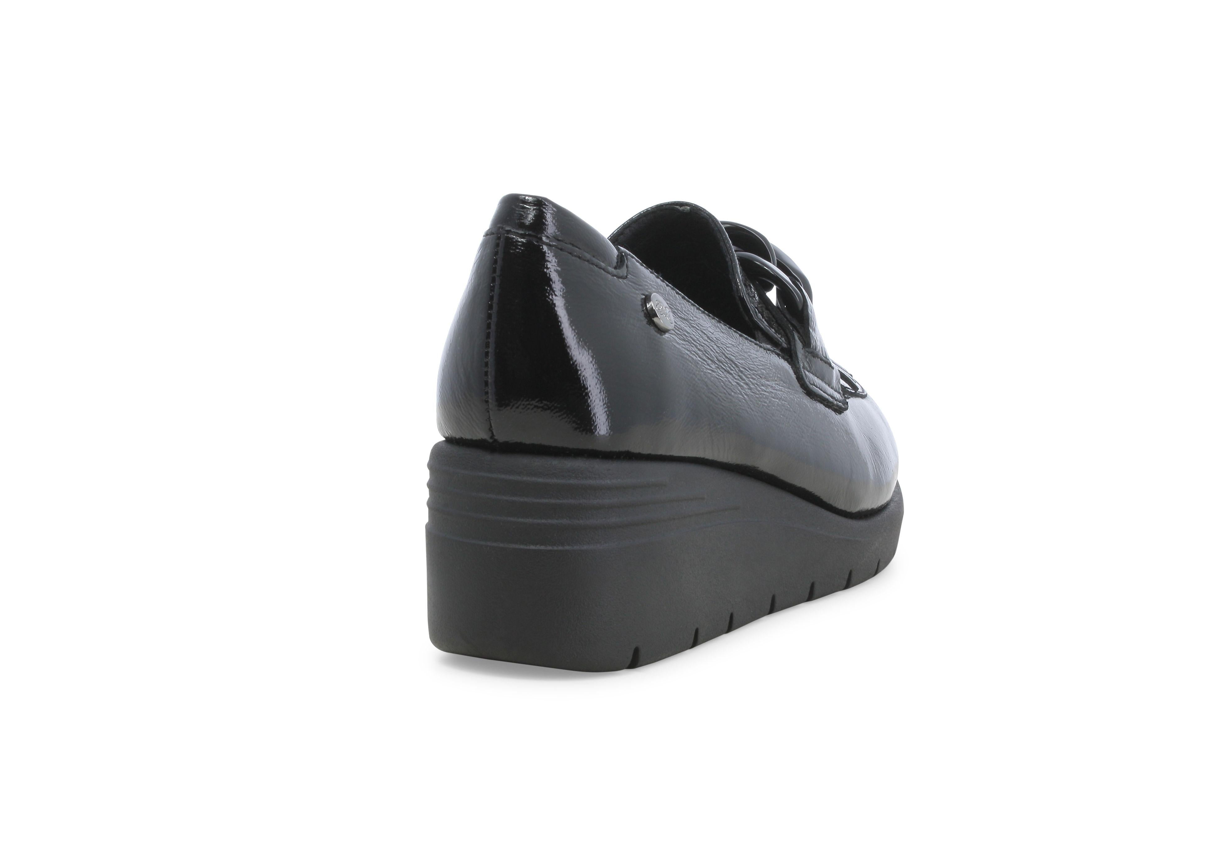 Melluso K55272W mocassino donna in vernice nero