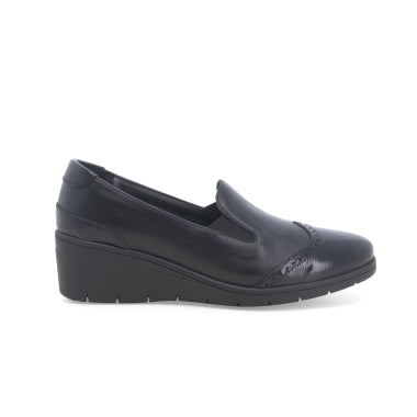 MELLUSO K91615D MOCASSINO DONNA IN PELLE NERO