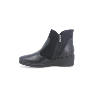 MELLUSO K91624 STIVALETTO DONNA IN PELLE NERO