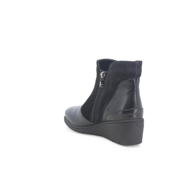 MELLUSO K91624 STIVALETTO DONNA IN PELLE NERO